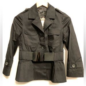 Suzy Shier Blazer Jacket with Belt - Size 3